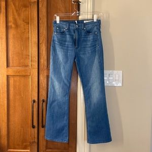 Rag & Bone Nina High Rise Ankle Flare Jeans, Size 26